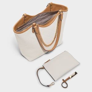 ALDO CITY HANDBAG BEIGE | 13933697