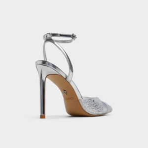 ALDO HIGH HEEL SILVER | 13964891