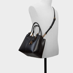 ALDO CITY HANDBAG BLACK | 13989362