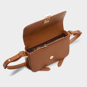 ALDO CITY HANDBAG BROWN | 13989638