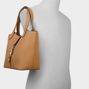 ALDO CITY HANDBAG BROWN | 13989694
