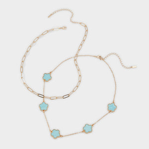 ALDO NECKLACE BLUE | 13994999