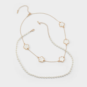ALDO NECKLACE WHITE | 13995045